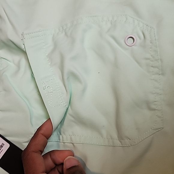 NovaMen Mint Green Volley Trunks, XL - Picture 4 of 6